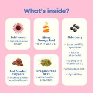 Suplementos para Reforzar el Sistema Inmunitario, Saúco, Zinc, Vitamina 6 en 1, Suplemento Multivitamínico Líquido, Vitamina D3 y Vitamina C, Gotas para la Inmunidad - Product Image 2