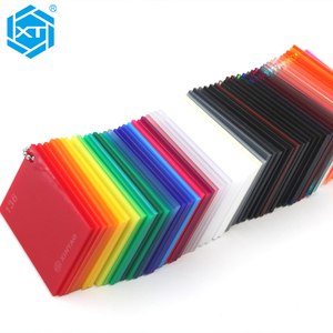 Tùy chỉnh độ dày trang trí bề mặt rắn Laminate nhựa bảng màu đúc tấm Acrylic cho cắt laser - Product Image 1