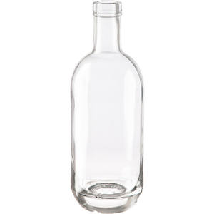 Bouteilles en verre <span class=keywords><strong>Polo</strong></span> arrondies de 500ml avec bouchons en liège de 19mm pour jus de fruits, eau minérale, spiritueux, vin, cordiaux - Product Image 2