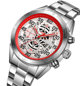 Relojes de Lujo de Cuarzo de Calidad con Parte Trasera de Acero Inoxidable Resistentes al Agua de 30 m Modelo 9338 de Skmei a <span class=keywords><strong>Precio</strong></span> Económico para Hombre - Product Image 1