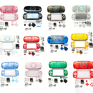 CTHTBZ Guscio di Ricambio Trasparente in Cristallo per PSP 3000, Cover Completa con Pulsanti - Product Image 1