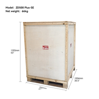 Máquina de corte y troquelado A3+ de doble cabezal ZD500 PLUS al por mayor con motor servo y rueda giratoria, máquina de hendido, plotter de corte de etiquetas de papel
