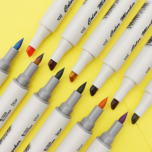 Set <span class=keywords><strong>di</strong></span> 24 <span class=keywords><strong>Pennarelli</strong></span> Permanenti per Tessuti STA, Punta Morbida, Vendita Diretta dalla Fabbrica, Set <span class=keywords><strong>di</strong></span> <span class=keywords><strong>Pennarelli</strong></span> <span class=keywords><strong>a</strong></span> <span class=keywords><strong>Base</strong></span> Alcolica - Product Image 4