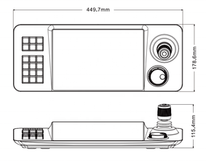 Controlador de Teclado PTZ con Joystick IP 4D Multifuncional con Pantalla Táctil de 10.1 Pulgadas <span class=keywords><strong>MYTECH</strong></span>, Sistema de Seguridad CCTV - Product Image 5