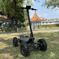 Scooter Eléctrico Adventure 4x4, Motor de 15 Pulgadas, Scooter Eléctrico Rápido, Batería de Litio de 60V58AH, Alcance de 100 km