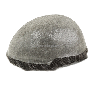 ท็อปเปอร์ผมแท้แบบบางพิเศษ ขนาด 8x10 นิ้ว ตัดได้ทุกขนาด เนื้อผมอินเดีย สำหรับผู้ที่ชื่นชอบ ความยาว 6 นิ้ว - Product Image 1