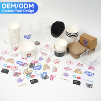 Commande en gros Impression par transfert UV DTF Autocollants découpés en forme de dessin animé pour gobelet en vinyle de 16 oz, pour gobelet en verre, tasse à café