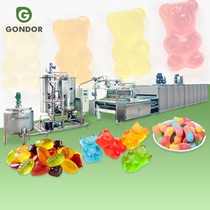 Bandes de bonbons aigres Tofee Deposit Gummy Bear Ligne de production Machine Pour <span class=keywords><strong>La</strong></span> Fabrication Des Bonbons et Lollipop - Product Image 1