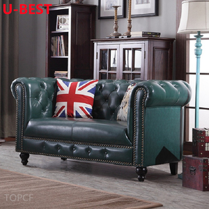 U-BEST Divano Chesterfield Trapuntato di Design, Set di Mobili per Soggiorno - Product Image 3
