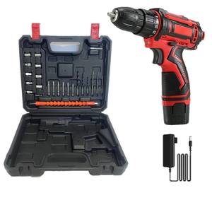<span class=keywords><strong>Perceuse</strong></span> sans fil à <span class=keywords><strong>mandrin</strong></span> sans clé, vitesse variable, <span class=keywords><strong>mandrin</strong></span> de 10 mm, alimentée par batterie, batterie 2,0 Ah pour perçage de précision du bois, du plastique et du métal - Product Image 1