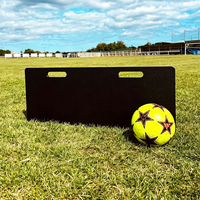 WLT Panneau de rebond de football en PE robuste de 20 mm pour l'entraînement de football, idéal pour les clubs, académies et la vente en gros en usine