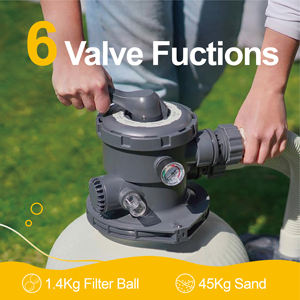 Système de pompes et filtres pour <span class=keywords><strong>piscine</strong></span> 22L 43L 88L, ensemble combiné, <span class=keywords><strong>pompe</strong></span> à filtre à <span class=keywords><strong>sable</strong></span> pour <span class=keywords><strong>piscine</strong></span> hors sol, <span class=keywords><strong>pompe</strong></span> et filtre pour <span class=keywords><strong>piscine</strong></span> - Product Image 5