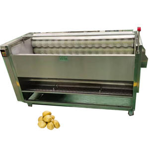 Machine industrielle et commerciale <span class=keywords><strong>de</strong></span> lavage et <span class=keywords><strong>de</strong></span> pelage <span class=keywords><strong>de</strong></span> légumes, éplucheuse à rouleaux à brosses pour pommes <span class=keywords><strong>de</strong></span> <span class=keywords><strong>terre</strong></span>, carottes, <span class=keywords><strong>oignons</strong></span> – Grande vente aux États-Unis - Product Image 5