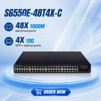 Switch Jaringan Gigabit 48 Port dengan 4x10G SFP+ Ports -S6550E-48T4X-C