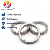 Medium Heavy Duty 2-Turn External Wire Spiral Retaining Rings Made of Carbon Steel and 302/316 Stainless Steel