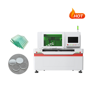 Découpeur laser automatique de couverture de verre optique de miroir Mini découpeuse ronde CNC Machine de découpe laser de verre trempé - Product Image 1