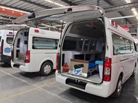 Ambulance de type fourgon à toit surélevé Foton G7, fabriquée en Chine, conduite à gauche (LHD) ou à droite (RHD), véhicule d'ambulance médical d'urgence personnalisé pour le sauvetage