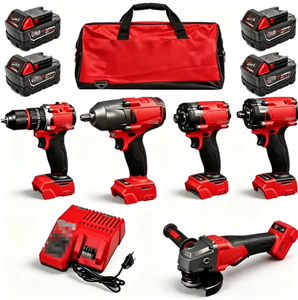 Juego de Herramientas Inalámbricas sin Escobillas de 18V, OEM, 1 Juego, Alto Torque, Construcción Resistente, Combinación de Alta Resistencia, Superventas - Product Image 4