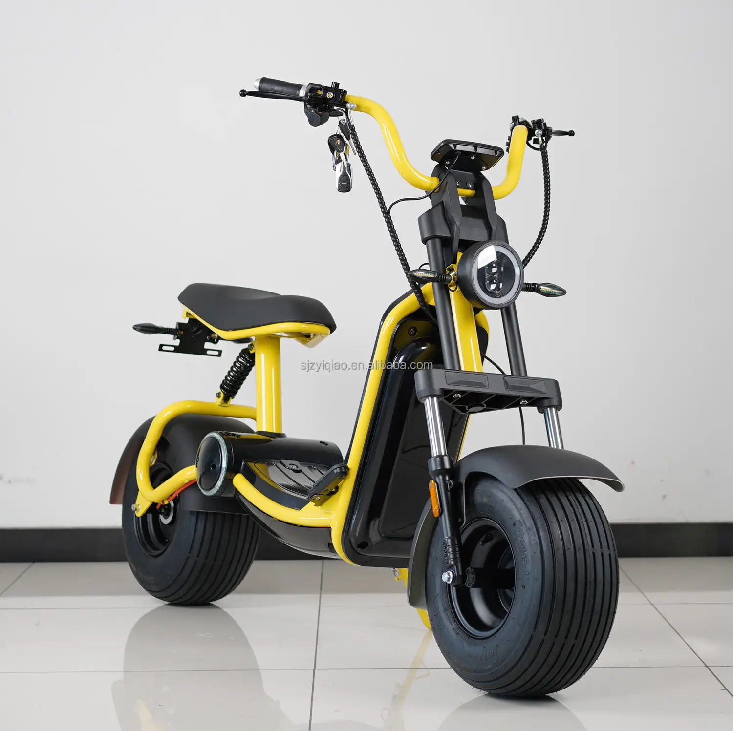 2024 estoque coc eec venda quente duas rodas 2000 W citycoco pneu gordo scooters de bicicleta elétrica poderosa para adulto