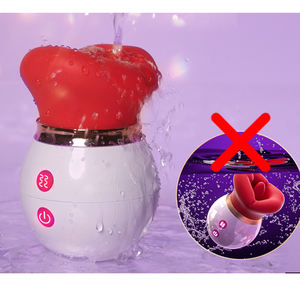 Premier baiser vibrateur charge 3-freq succion langue léchage 10-freq vibrant masturbateur jouets sexuels pour adultes en gros - Product Image 5