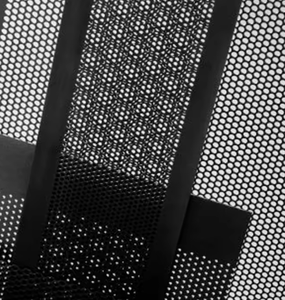 <span class=keywords><strong>Lamiera</strong></span> Forata con Fori Esagonali da 2mm, Servizi di Taglio e Piegatura, Acciaio Inossidabile - Product Image 1