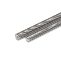 Good Quality Full Threaded Rods M4-M48 Galvanized White Zinc Sliver DIN975 Threaded Bar