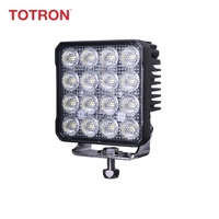 Lumière de travail LED multifonctionnelle à faisceau large carrée 12V 24V à haut lumen pour voiture camion