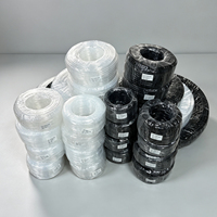 Tabung Tinta Hitam Satu Jalur untuk Printer UV Flatbed dan Printer Eco-Solvent Ukuran 3x2mm 4x3mm 6x4mm untuk Mesin Cetak Inkjet