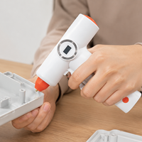 Kit de pistolet à colle chaude sans fil rechargeable par USB avec bâtons de colle chaude, outil de réparation multifonctionnel pour le bricolage