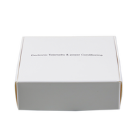 Boîte d'emballage électronique en carton plié à extrémités pliées, personnalisée, blanche, imprimée, en carton, pour appareils électroniques