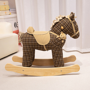 Nouveau Modèle 2025 Cheval à Bascule pour Enfants, Cheval à Bascule de Style Vintage Premium, Cadeau pour Enfants - Product Image 2