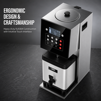 Machine à thé commerciale électrique automatique, distributeur de thé et de lait, machine à café, chauffe-eau 220V 5L