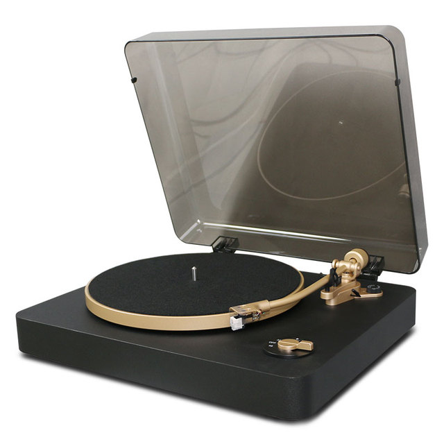 Factory Price Belt Drive Turntable Gramophone Wooden Bluetooth Retro Vinyl Record Player Phonograph
