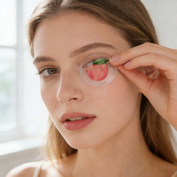 Patch de refroidissement réutilisable personnalisé pour les yeux, soulagement des rougeurs et de la douleur, traitement par le froid et la chaleur, gel anti-rides et anti-cernes
