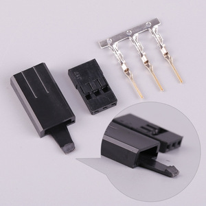 AMASS Servo Plug Gold Plated Anti Loosen Clip FUTABA JR Male 10 Sets <b>RC</b> Model - Product Image 2