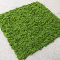 Tapis de mousse artificielle en polyester vert, écologique, pour aménagement paysager, jardin, maison, fournitures décoratives DIY, vente en gros
