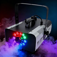Meilleures ventes : Générateur de fumée intense 1200W LED avec télécommande et contrôle DMX512, multicolore, construction en fer, AC110-220V