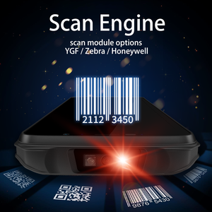 Công nghiệp NFC dữ liệu di động thiết bị đầu cuối <span class=keywords><strong>Android</strong></span> 5.5inch Octa-core Bộ vi xử lý 2.2Ghz 64GB ROM + 6GB Ram IP67 6000mAh pin - Product Image 3