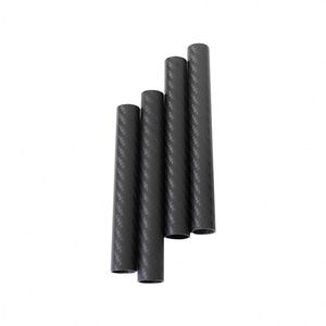 Surtido de Tubos Redondos de Fibra de Carbono Negro Mate 3K de 5 mm, Multitamaño, para Soportes Industriales, Estructuras de Drones y Proyectos de Bricolaje - Product Image 6