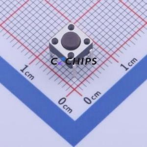 TPS645-2NB43 Tactile Switch Through hole Component (THT)-4P,6x6mm Switch Through Hole 6mm 6mm 4.3mm - Product Image 1