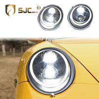 SJC Auto voiture accessoires pour Porsche 911 997 05-08 LED phare assemblage mise à niveau DRL BI xénon lentille lampe avant lampes