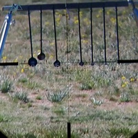 CAMPINGFIELD AR500 Cibles en acier 1/4 ''d'épaisseur 8 pièces pour l'entraînement au tir en plein air Kit de système de support de cible