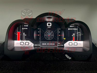 Écran LCD numérique de 12,3 pouces pour tableau de bord de Toyota Hilux 2005-2015, cockpit virtuel, instrument, compteur de vitesse automatique, contrôle AI
