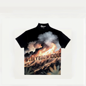 เสื้อยืดวินเทจผู้ชายผ้าฝ้าย 100% คุณภาพสูง ทรงหลวมไหล่ตก พิมพ์ลายดีไซน์เท่ๆ แบบดรอปชิป - Product Image 6