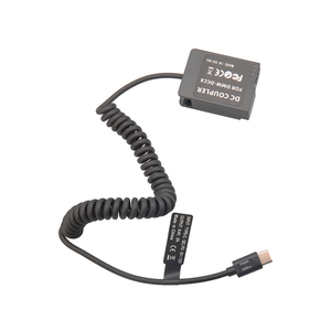 Type-C/USB-C ถึง DMW DCC8 แบตเตอรี่ปลอม สายไฟกล้องที่สะดวกสบาย ใช้งานร่วมกับ G5 G6 <span class=keywords><strong>G7</strong></span> G80 G81 G85 - Product Image 5