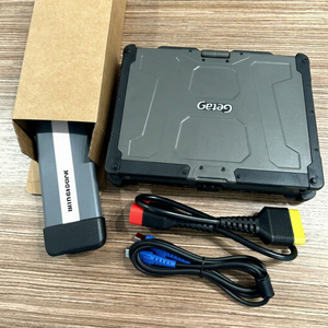 สถานีวินิจฉัยรถบรรทุกครบวงจร พร้อมติดตั้งแล้ว EOL Rugged V110 Getac Laptop CNHTC เครื่องสแกนสำหรับงานหนัก Howo Sinotruk - Product Image 1