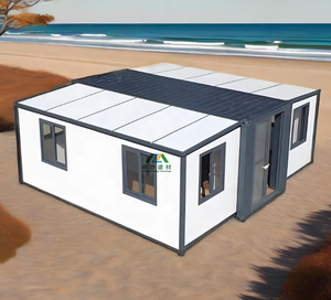 Casa Contenedor Prefabricada Expandible Moderna de 20 pies, 30 pies, 40 pies, con Panel Sándwich de Acero, Aislamiento de EPS/Lana de Vidrio, con Dormitorio y Apartamento - Product Image 2