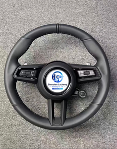 Volante in Carbonio ad Alta Densità con Impugnature in Pelle Nappa Resistente all'Usura per Modelli Porsche Coupé, <span class=keywords><strong>Cabrio</strong></span> e Targa - Product Image 4
