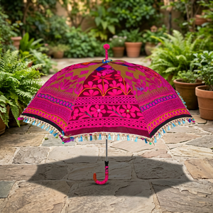 Sombrilla decorativa para exteriores de boda de nuevo fabricante de diseño - Product Image 4