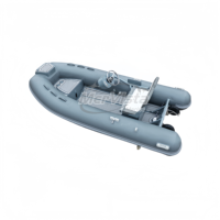 Bateau pneumatique semi-rigide en aluminium de 12 pieds (360 cm) Orca/Hypalon/PVC pour la pêche